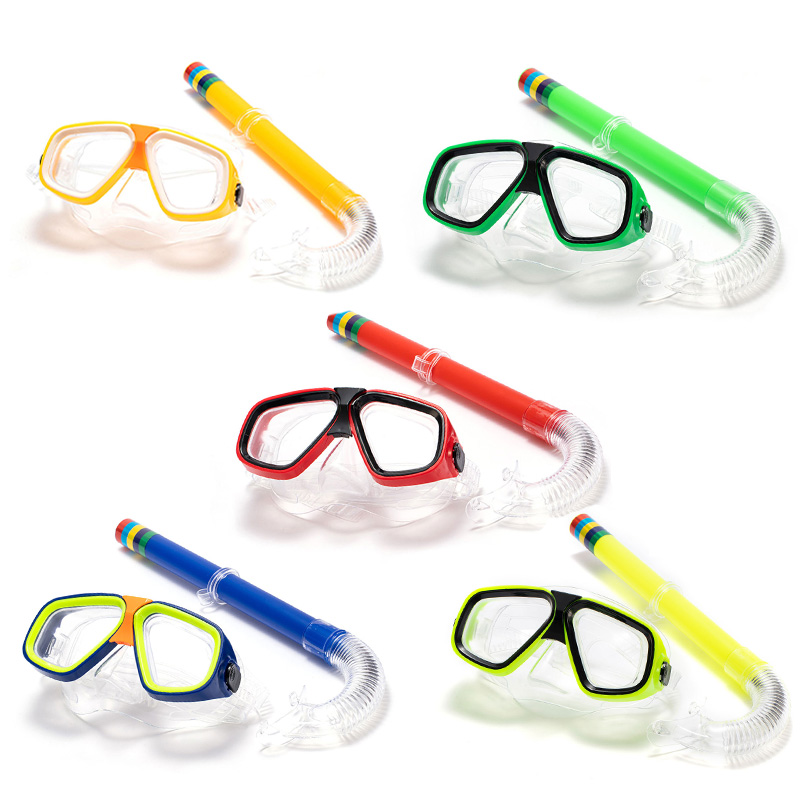 Freediving Mask Set - Adultos niños gafas de buceo máscara