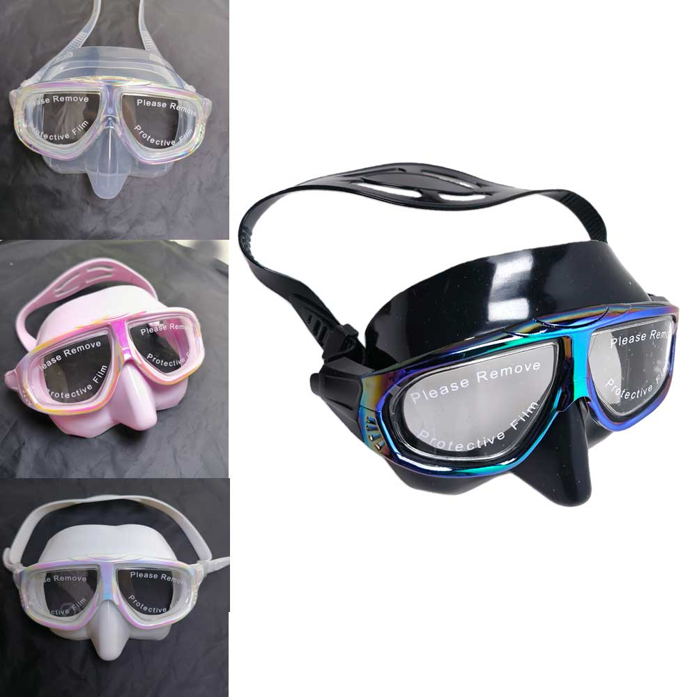 Freediving Mask Set - Máscara de Buceo Libre Unisex Iridiscente