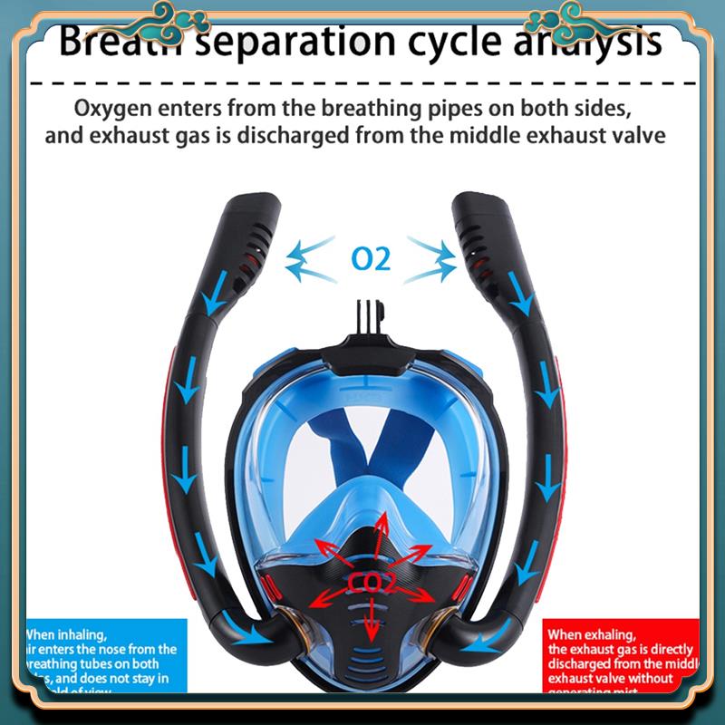 Freediving Mask Set - Última máscara de snorkel, máscara de