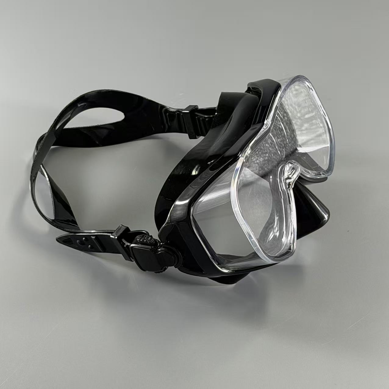 Freediving Mask Set - Máscara de Buceo de Marco Grande,