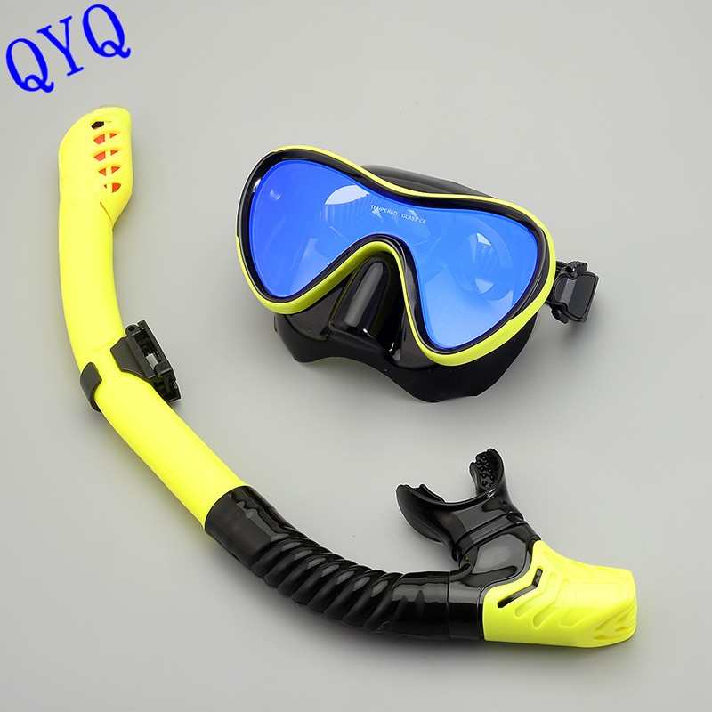Freediving Mask Set - Máscara de snorkel, tubo de snorkel