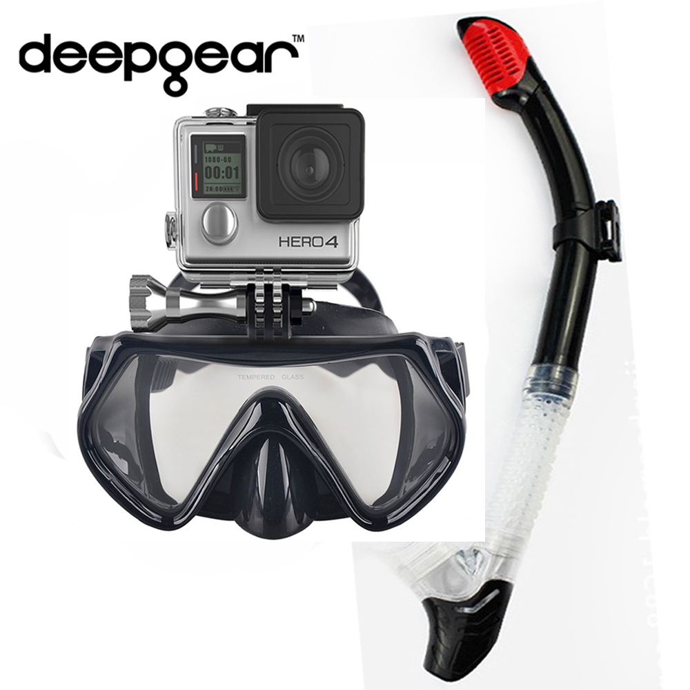 DEEPGEAR-Conjunto de máscara d - Freediving Mask Set reseña y precio