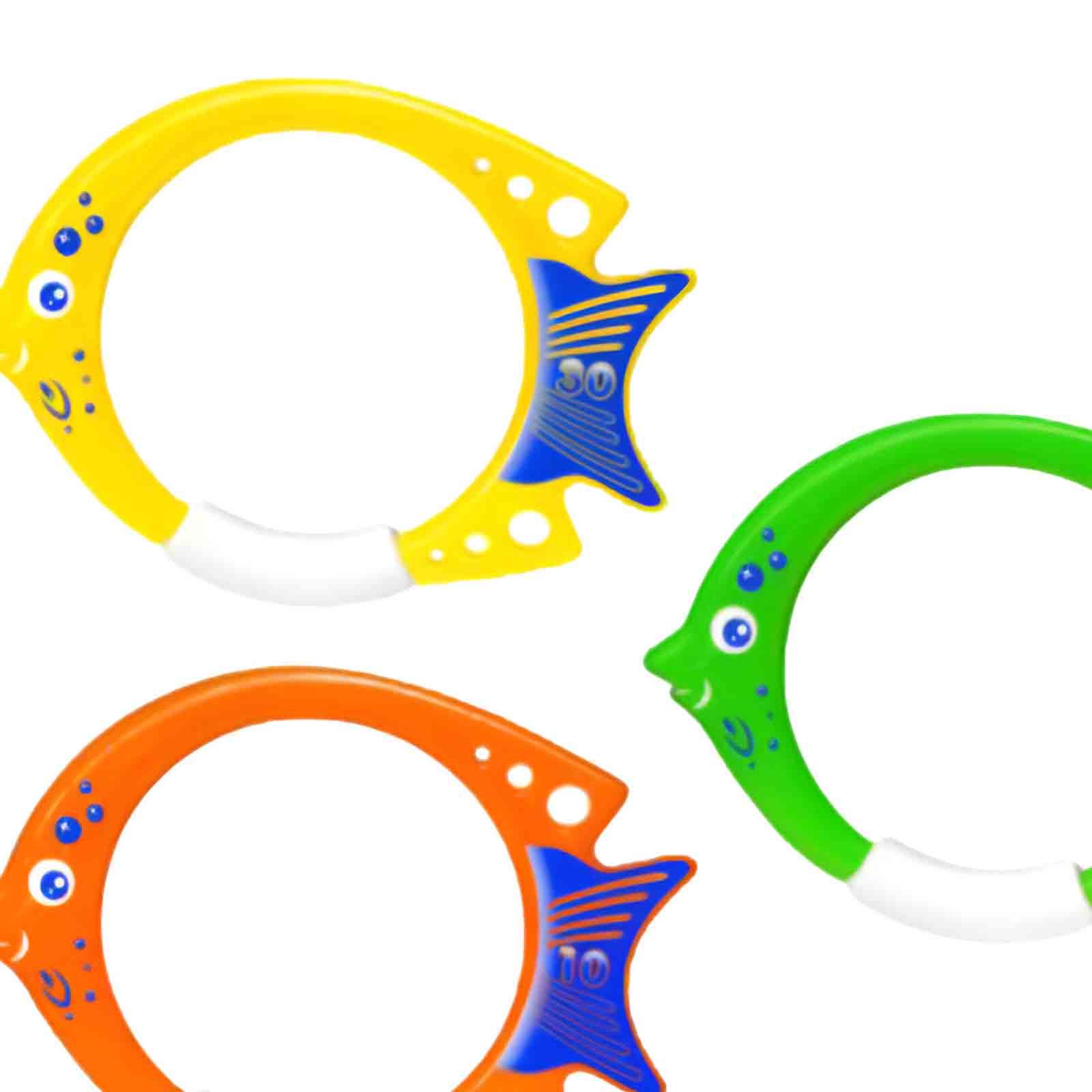 Juego de 3 Anillos de Buceo pa - Aquatic Sports Equipment reseña y precio