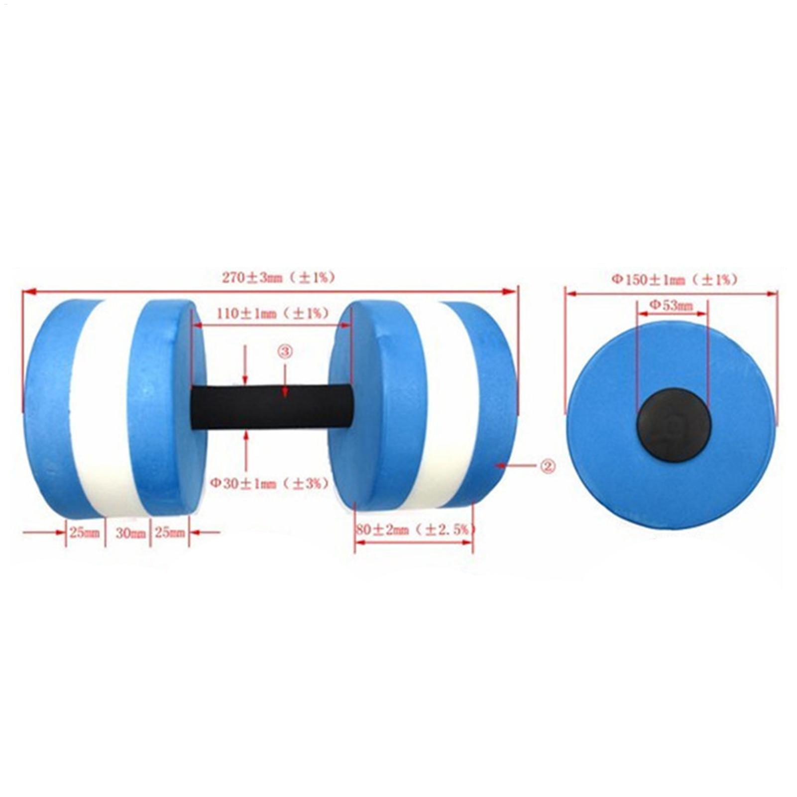 1/2 Uds. Mancuernas de agua EV - Aquatic Sports Equipment reseña y precio
