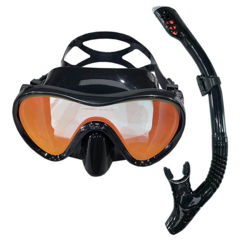 Máscara de snorkel, tubo de sn - Freediving Mask Set reseña y precio