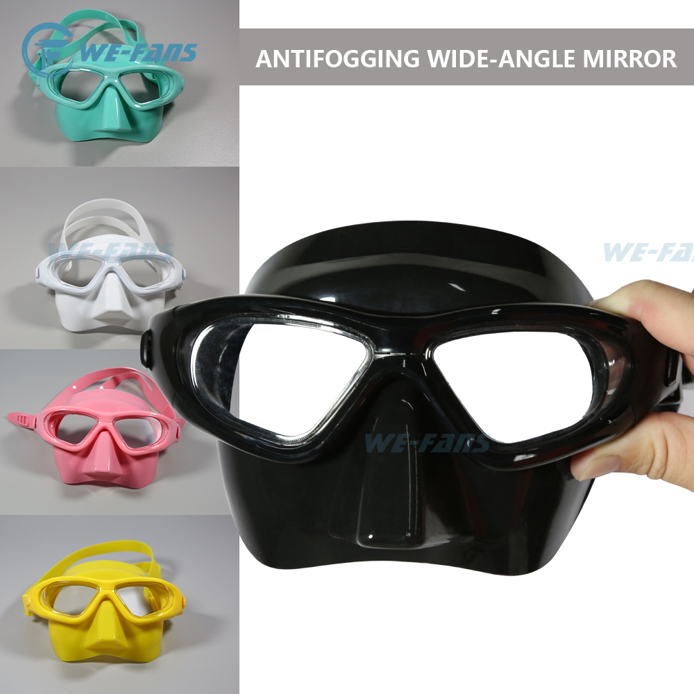 We-Fans-máscara de buceo libre - Freediving Mask Set reseña y precio